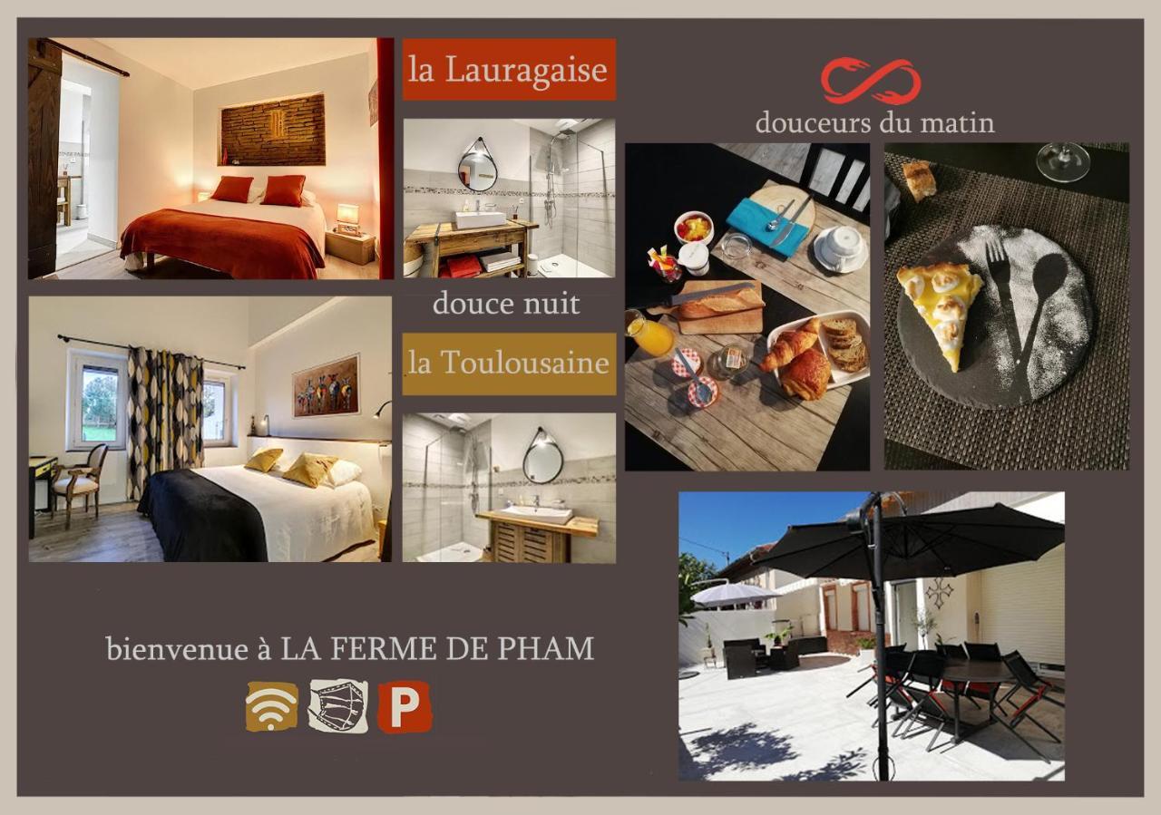 La Ferme De Pham Bed & Breakfast Belberaud Dış mekan fotoğraf